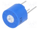 Potentiometer: mounting; horizontal,multiturn; 20Ω; 0.5W; THT