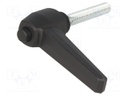 Lever; adjustable; Thread len: 50mm; Lever length: 73mm