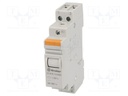 Relay: installation; monostable; NO x2; Ucoil: 110VAC; 20A; IP20