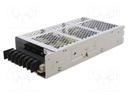 Power supply: switched-mode; 150W; 12VDC; 12.5A; OUT: 1; 500g; 85%