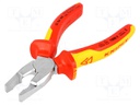 Pliers; insulated,universal; 160mm