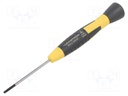 Screwdriver; slot; precision; 2,5x0,4mm; ESD; Blade length: 50mm