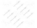 Rivet; 10pcs; OEM: 1571349,164361; L: 7.5mm; Øhead: 5mm