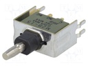 Switch: push-button; SPDT; ON-(ON); 1A/125VAC; 1A/30VDC; -30÷85°C