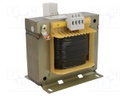 Transformer: mains; 630VA; 400VAC; 24V; Leads: terminal block; IP00