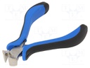 Pliers; end,cutting,precision; 115mm