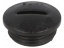 Stopper; PG11; IP54; Mat: polyamide; black; Man.series: V-N-FS