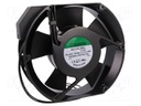 Fan: AC; axial; 230VAC; 171x151x51mm; 344(±10%)m3/h; 51dBA; 2800rpm