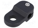 Holder; D: 10mm; S: 8mm; polyamide; Mount.hole diam: 12.5mm