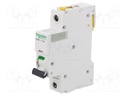 Circuit breaker; 230VAC; Inom: 10A; Poles: 1; DIN; Charact: C; 6kA