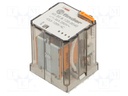 Relay: electromagnetic; DPDT; Ucoil: 120VAC; 16A/250VAC; 16A/30VDC