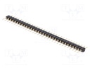 Pin header; pin strips; male; PIN: 32; straight; 2.54mm; THT; 1x32