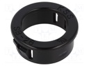 Grommet; Ømount.hole: 25.8mm; Øhole: 19.1mm; black