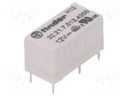 Relay: electromagnetic; SPST-NO; Ucoil: 12VDC; 6A/250VAC; 3A/30VDC