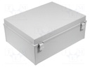 Enclosure: wall mounting; X: 500mm; Y: 400mm; Z: 200mm; CAB; grey