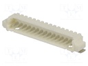 Socket; wire-board; male; PicoBlade; 1.25mm; PIN: 15; SMT; 1A; tinned