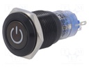 Switch: vandal resistant; Pos: 2; SPDT; 0.5A/220VAC; 1A/24VDC; IP40