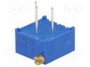 Potentiometer: mounting; multiturn; 500kΩ; 500mW; THT; ±10%; linear