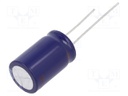 Capacitor: electrolytic; THT; 2200uF; 35VDC; Ø16x25mm; Pitch: 7.5mm