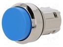 Switch: push-button; Stabl.pos: 1; 22mm; blue; Illumin: none; IP67