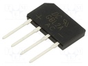 Bridge rectifier: one-phase; Urmax: 50V; Ifsm: 65A; GBJ2; If: 2A; THT