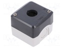 Enclosure: for remote controller; X: 68mm; Y: 68mm; Z: 53mm; IP66