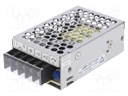 Power supply: industrial; single-channel,universal; 25W; 3.3VDC