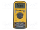 Digital multimeter; LCD (6600),with a backlit; 3x/s; True RMS