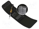 Screwdrivers; Pcs: 11; ESD; Package: case; Features: rotary cap