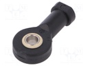 Ball joint; Øhole: 6mm; Thread: M6; Mat: igumid G; Pitch: 1,0; L: 40mm