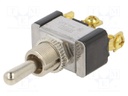 Switch: toggle; Pos: 3; SPDT; ON-OFF-ON; 21A/14VDC; Leads: screw