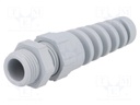 Cable gland; with strain relief; PG9; IP68; Mat: polyamide