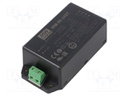Power supply: switched-mode; modular; 90W; 24VDC; 109x52x33.5mm
