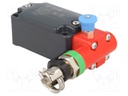 Safety switch: singlesided rope switch; NC x2; Series: FD; IP67