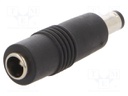 Adapter; Out: 5,5/2,5; Plug: straight; Input: 5,5/2,1