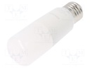 LED lamp; natural white; E27; 220/240VAC; 850lm; 9W; 240°; -20÷40°C