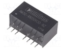 Converter: DC/DC; 3W; Uin: 36÷75V; Uout: 5VDC; Uout2: -5VDC; SIP8