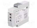 Timer; 0,1s÷100h; DPDT; 24VDC/5A,250VAC/8A; 24÷240VAC; 24÷240VDC