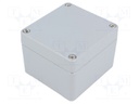 Enclosure: multipurpose; X: 75mm; Y: 80mm; Z: 57mm; ALUEIN; aluminium