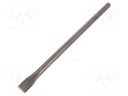 Chisel; for concrete; L: 400mm; metal; Kind of holder: SDS-MAX