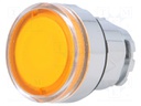 Switch: push-button; Stabl.pos: 1; 22mm; orange; Illumin: ZBV6; IP66