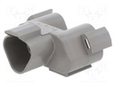 T adapter; PX0; PIN: 3; IP68; grey