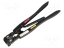 Tool: for crimping; insulated terminals,butt insulated splice