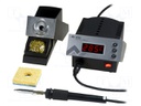 Soldering station; digital; ESD; 80W; Plug: EU; Display: LED