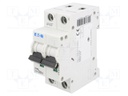 Circuit breaker; 230VAC; Inom: 10A; Poles: 1+N; DIN; Charact: C; 6kA