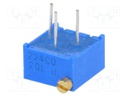 Potentiometer: mounting; multiturn; 10kΩ; 500mW; THT; ±10%; linear