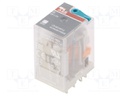 Relay: electromagnetic; DPDT; Ucoil: 220VDC; 12A; max.250VAC