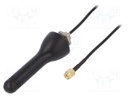 Antenna; LTE; 5dBi; Mounting: twist-on; 50Ω; male,SMA; -45÷85°C