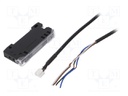 Sensor: optical fibre amplifier; PNP; IP40; 12÷24VDC; -10÷50°C