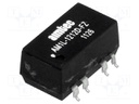 Converter: DC/DC; 1W; Uin: 10.8÷13.2V; Uout: 12VDC; Uout2: -12VDC